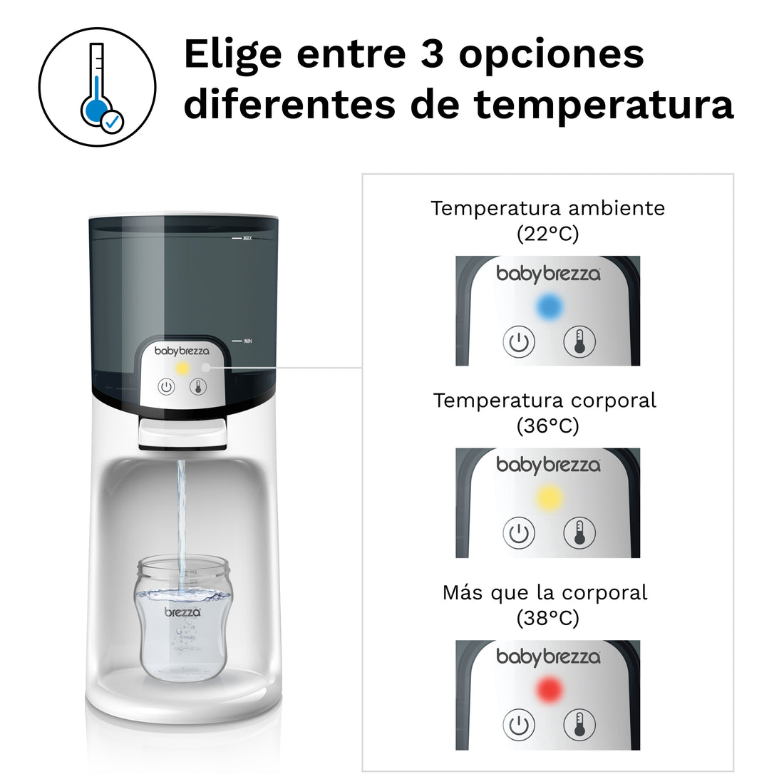 Baby Brezza Instant Warmer - Despachador De Agua Instantáneo Para Biberones