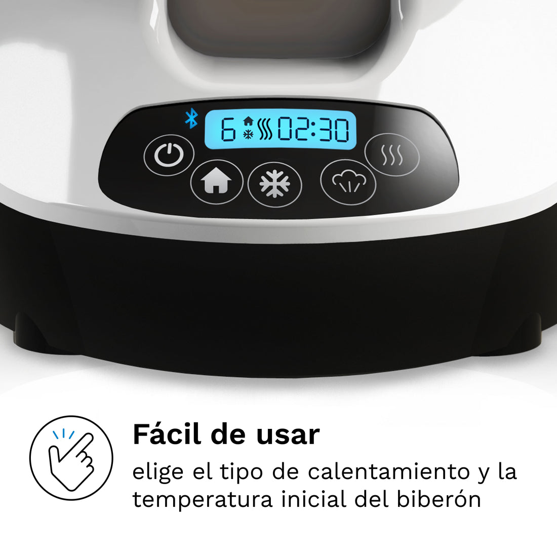Baby Brezza Calentador De Biberones Inteligente con Bluetooth