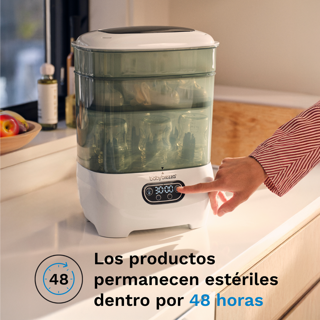 Baby Brezza Esterilizador Y Secador De Biberones En Un Sólo Paso