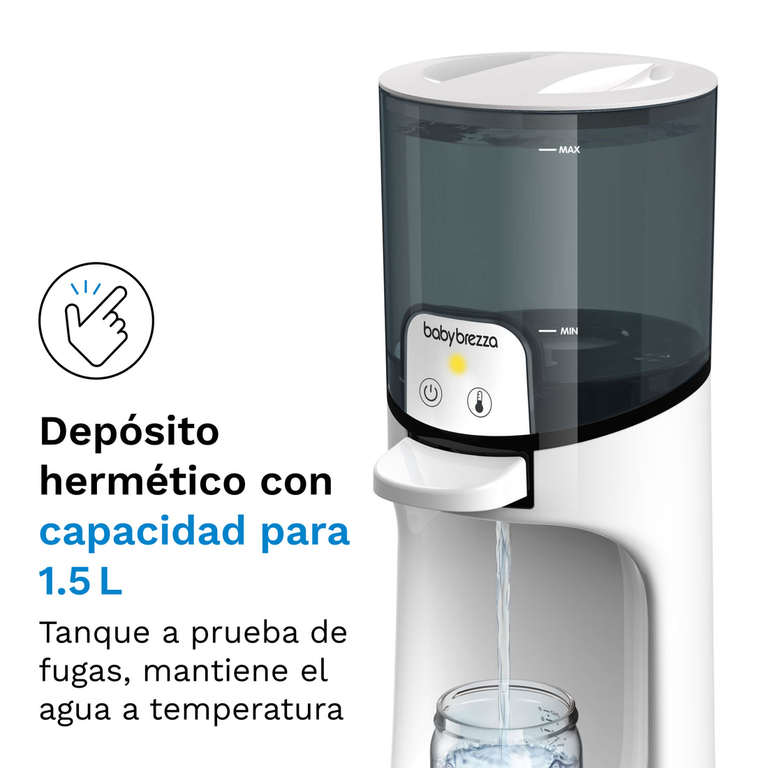 Baby Brezza Instant Warmer - Despachador De Agua Instantáneo Para Biberones
