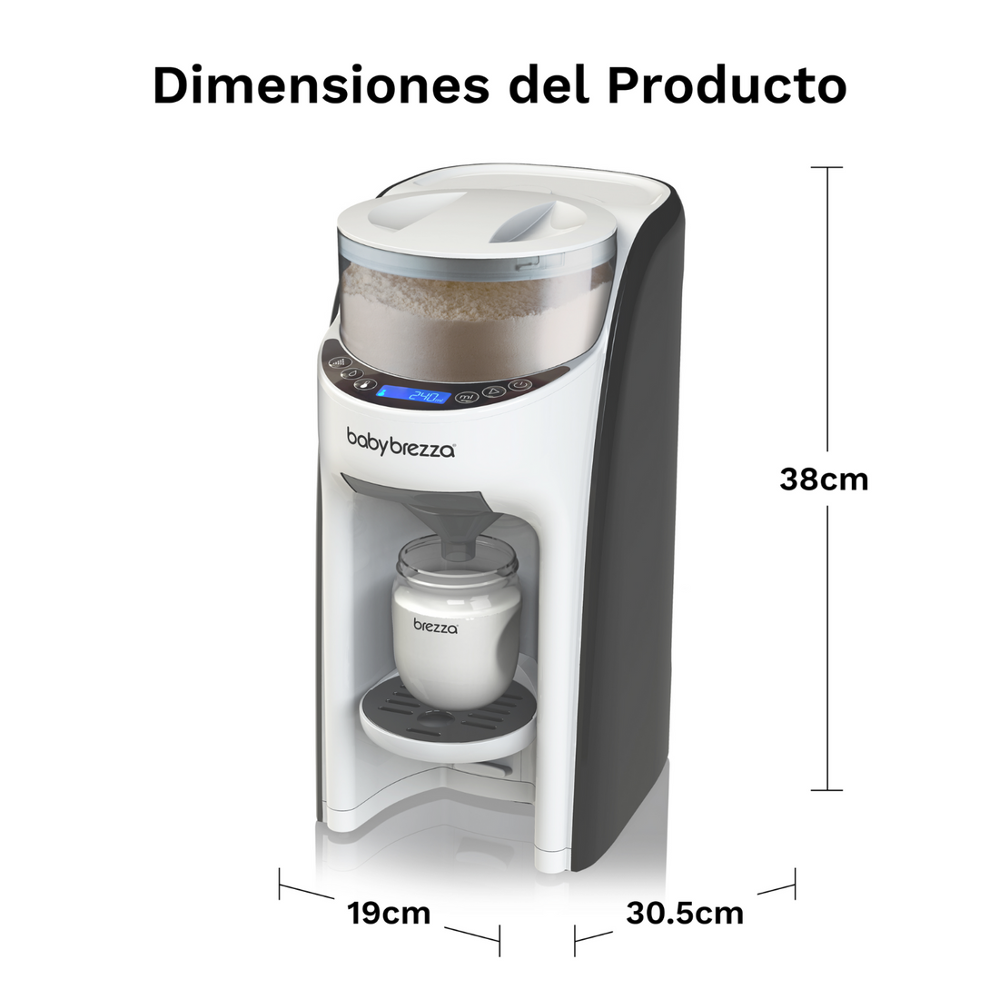 Baby Brezza Fórmula Pro Advanced Preparador y Dispensador De Fórmula
