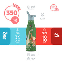Cool Bottles Botella Termo Infantil Jurassic Era 350ml