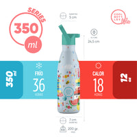 Cool Bottles Botella Termo Infantil Candy Land 350ml