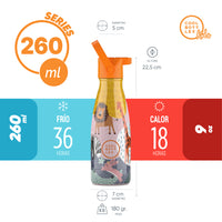 Cool Bottles Botella Termo Infantil Savannah Kingdom 260ml