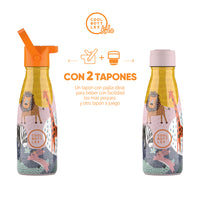 Cool Bottles Botella Termo Infantil Savannah Kingdom 260ml