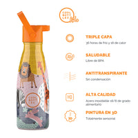 Cool Bottles Botella Termo Infantil Savannah Kingdom 260ml