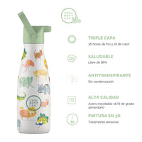 Cool Bottles Botella Termo Infantil African Safari 260ml