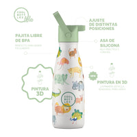 Cool Bottles Botella Termo Infantil African Safari 260ml