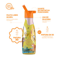 Cool Bottles Botella Termo Infantil Jungle Park 260ml