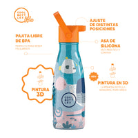 Cool Bottles Botella Termo Infantil Sea World 260ml