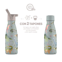 Cool Bottles Botella Termo Infantil Dinos Planet 260ml