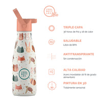 Cool Bottles Botella Termo Infantil Pet Lover 260ml