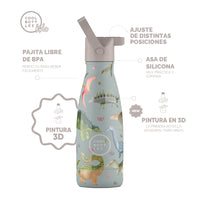 Cool Bottles Botella Termo Infantil Dinos Planet 260ml
