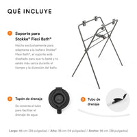 Soporte para bañera Flexi Bath de Stokke