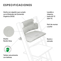 Paquete de Silla Tripp Trapp, Baby Set, Cojín y Tray