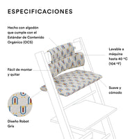 Paquete de Silla Tripp Trapp, Baby Set, Cojín y Tray