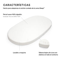 Sábana Bajera Ajustable Stokke Sleepi Bed V3