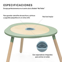 Stokke MuTable Vaso de Almacenamiento, Azul Pizarra