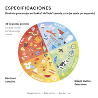 Stokke® MuTable™ Puzle, Cuatro Estaciones