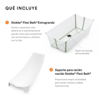 Pack Bañera Stokke Flexi Bath Extra Grande