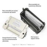 Maleta infantil Stokke® JetKids™ BedBox™ Midnight Grey