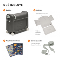 Maleta infantil Stokke® JetKids™ BedBox™ Midnight Grey