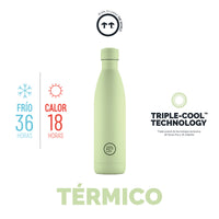 Cool Bottles Botella Termo Pastel Green 750ml