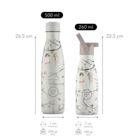Cool Bottles Kit Mamá E Hija Termo Hanging Friends 500-260ml