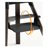 Trona Stokke® Clikk™ Black/Warm Brown