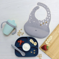 Bblüv Sët De Alimentación En Silicon Bebe Y Niños