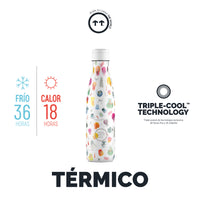 Cool Bottles Botella Termo Crazy Skulls 500ml