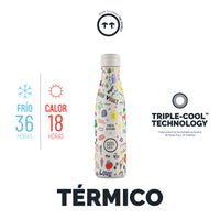 Cool Bottles Botella Termo Good Vibes 500ml