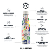 Cool Bottles Botella Termo Electric Garden 500ml