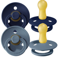 Bibs Chupones De Látex Para Bebe De 0-6 Meses