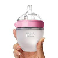 Comotomo Biberón Tacto Natural Flujo Lento 0-3 Meses 150 Ml 2 piezas