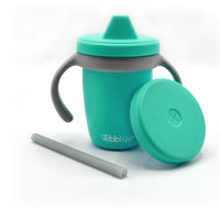 Bblüv Küp Vaso De Transicion en Silicon 4 En 1 Para Bebes Y Niños