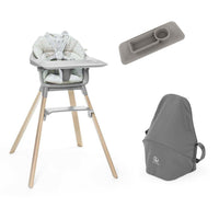 Trona Stokke Clikk Mas Cojin, Plato De Silicon EZPZ y Bolsa De Viaje