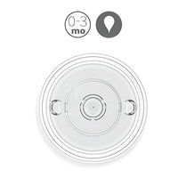 Comotomo Tetina De Silicón Flujo Lento 0-3 Meses 2 Piezas