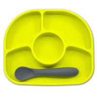 Bblüv Yümi Juego De Plato Y Cuchara De Silicon