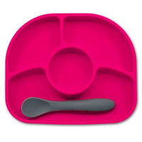 Bblüv Yümi Juego De Plato Y Cuchara De Silicon