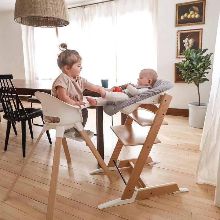 2020 mejor Diseño silla de madera para comer de bebé para