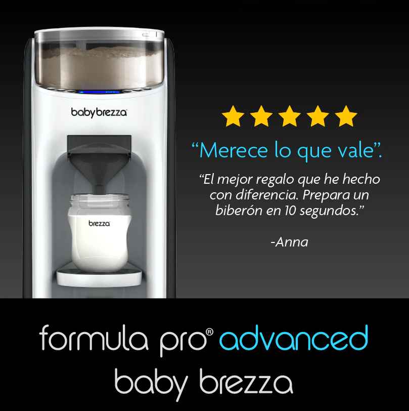 Babybrezza Formula Pro Advanced (Preparador De Biberones Y Dispensador De Fórmula)