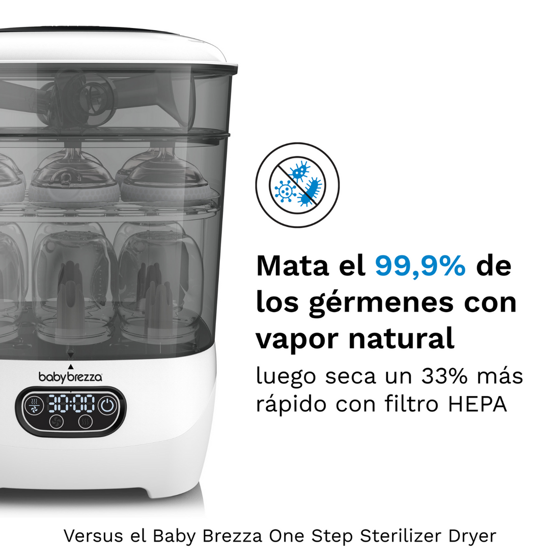 Baby Brezza Esterilizador Y Secador De Biberones En Un Sólo Paso