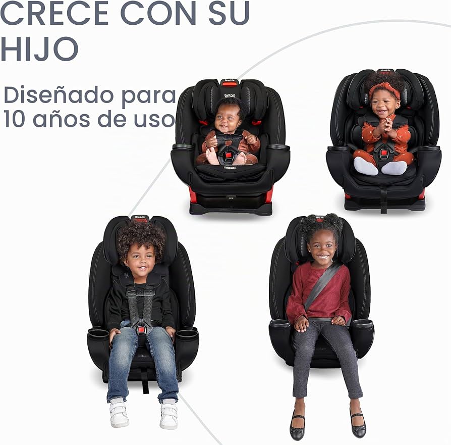 Britax One4life Cool Carbon Autoasiento Todo En Uno
