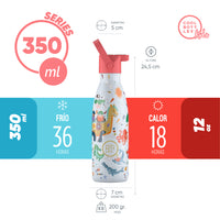 Cool Bottles Botella Termo Infantil Brave Vikings 350ml