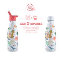 Cool Bottles Botella Termo Infantil Brave Vikings 350ml