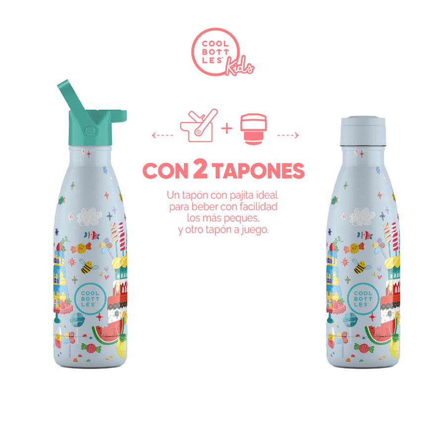 Cool Bottles Botella Termo Infantil Candy Land 350ml