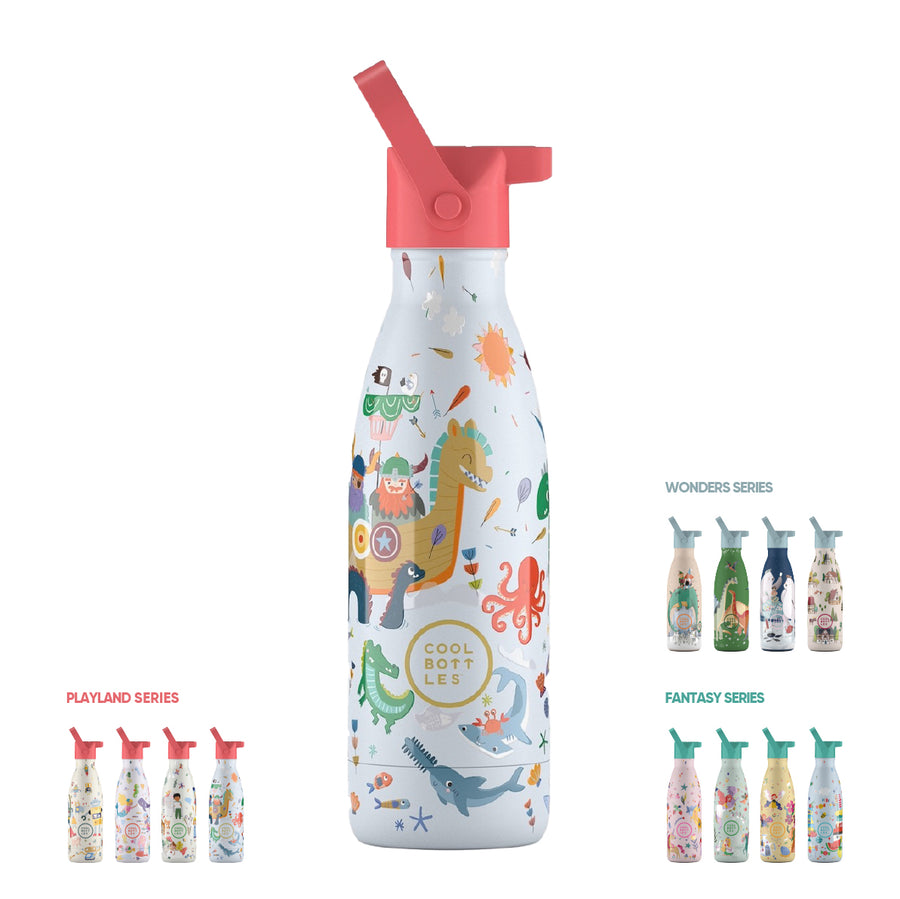 Cool Bottles Botella Termo Infantil Brave Vikings 350ml