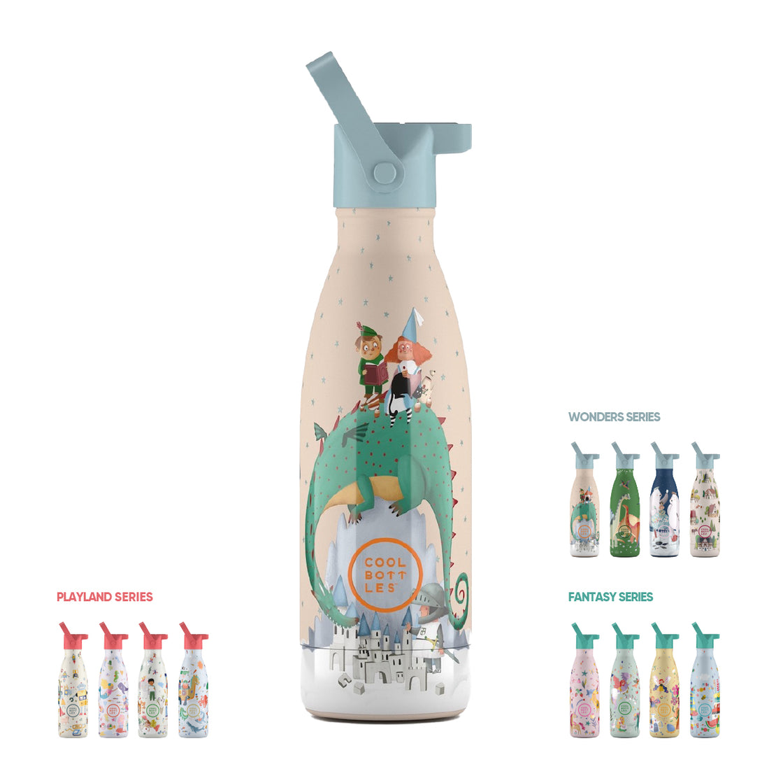 Cool Bottles Botella Termo Infantil Dragon Dreams 350ml