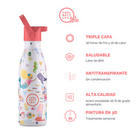 Cool Bottles Botella Termo Infantil Sweet Mermaids 350ml